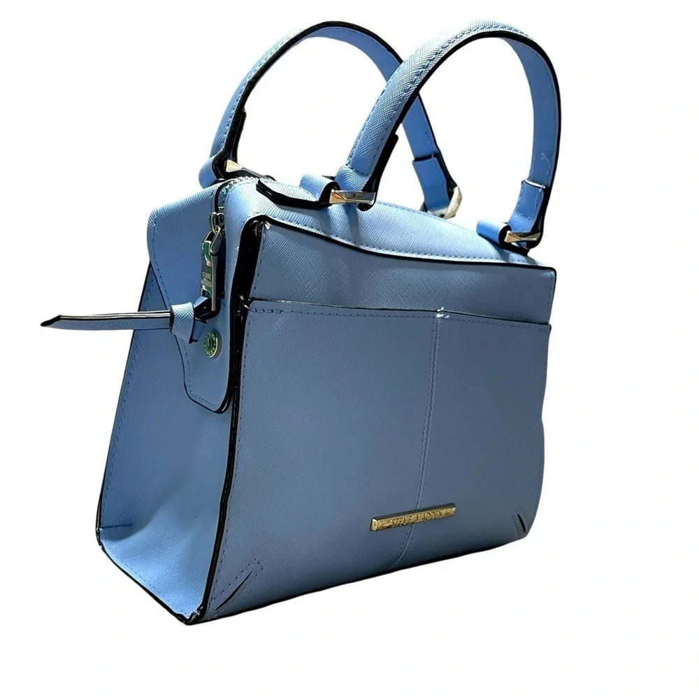 NWOT Steve Madden Light Blue Satchel